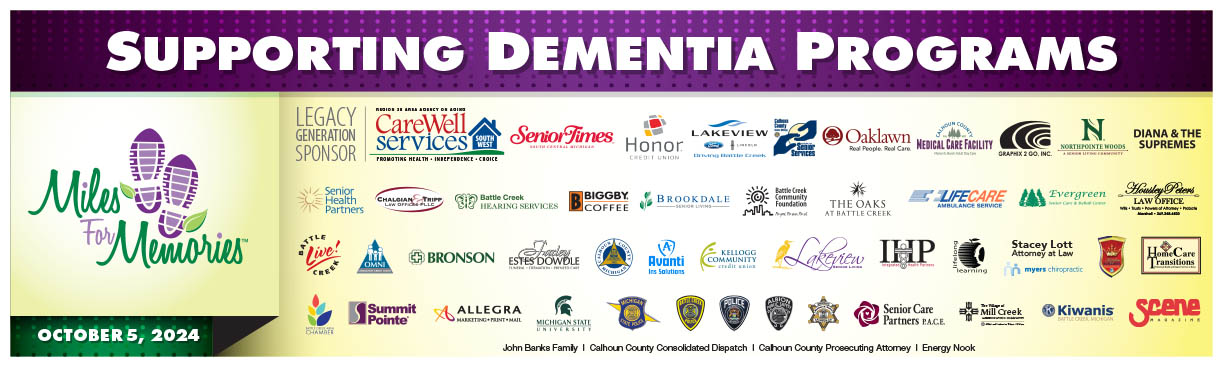 Miles For Memories Sponsorship Banner 2021